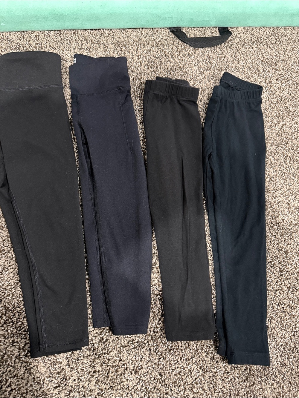 Kids Black Stretch Leggings - Comfortable Everyday Bottoms
